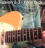 Free Jazz Fusion Lick Lesson